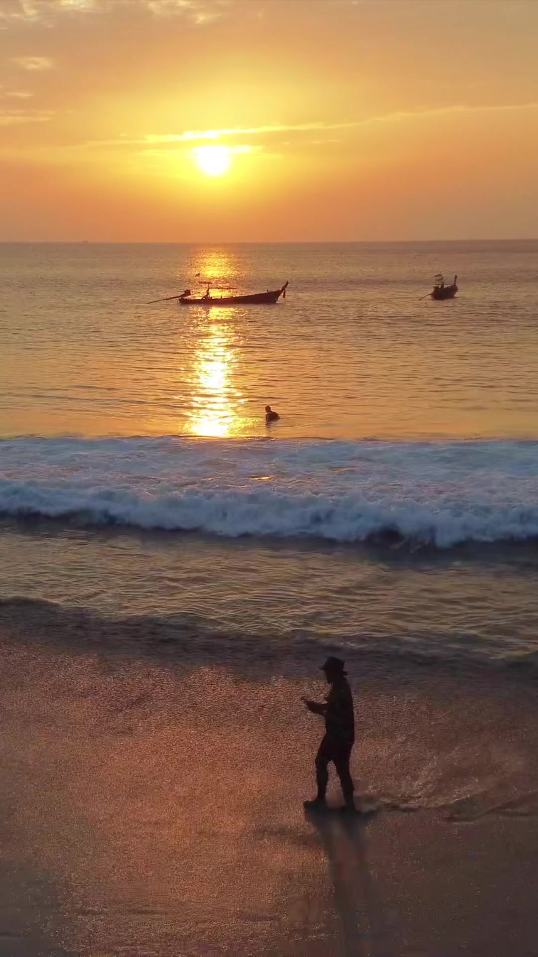 Sunset over Freedom Beach, Phuket
